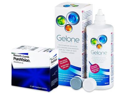 PureVision (6 lenti) + soluzioni Gelone 360 ml