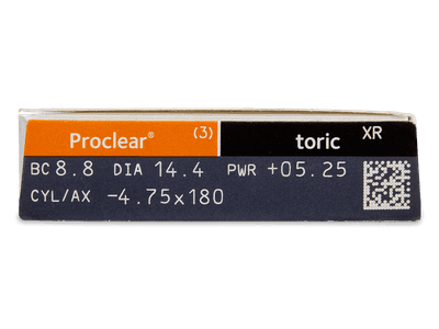 Proclear Toric XR (3 lenti) - Attributes preview