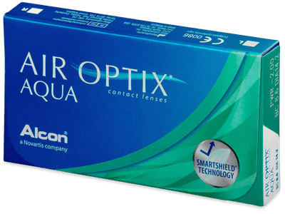 Air Optix Aqua (3 lenti) - Monthly contact lenses