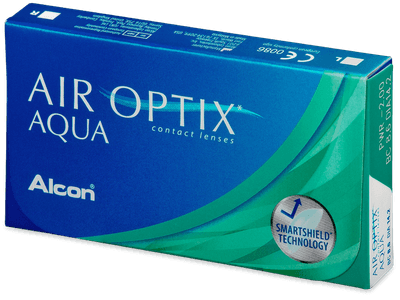 Air Optix Aqua (3 lenti) - Monthly contact lenses