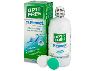 Soluzione OPTI-FREE PureMoist 300 ml - Cleaning solution