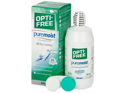Soluzione OPTI-FREE PureMoist 300 ml - Cleaning solution