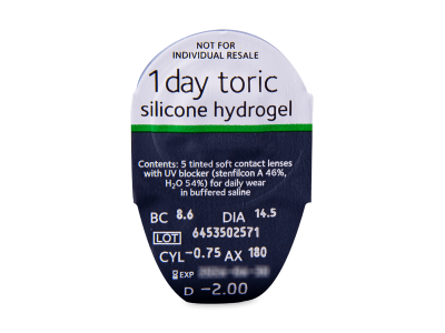 MyDay daily disposable toric (30 lenti) - Blister pack preview