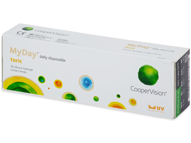 MyDay daily disposable toric (30 lenti) - Toric contact lenses