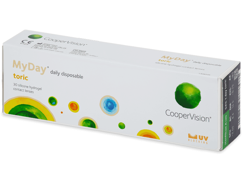 MyDay daily disposable toric (30 lenti) - Toric contact lenses