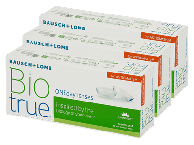 Biotrue ONEday for Astigmatism (90 lenti) - Toric contact lenses