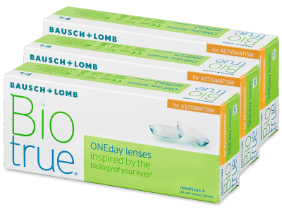 Biotrue ONEday for Astigmatism (90 lenti) - Toric contact lenses