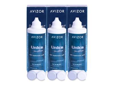 Soluzione Avizor Unica Sensitive 3 x 350 ml 