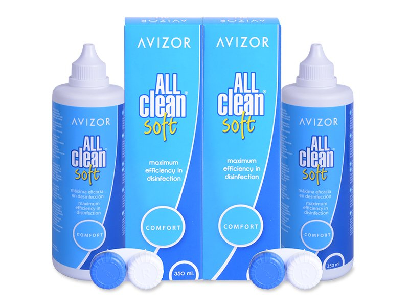Soluzione Avizor All Clean Soft 2x350 ml - Economy duo pack - solution