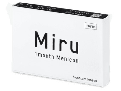 Miru 1month Menicon toric (6 lenti) - Toric contact lenses