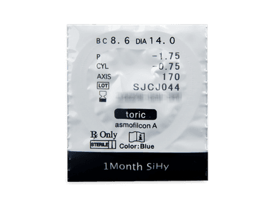 Miru 1 Month Menicon toric (6 lenti) - Blister pack preview