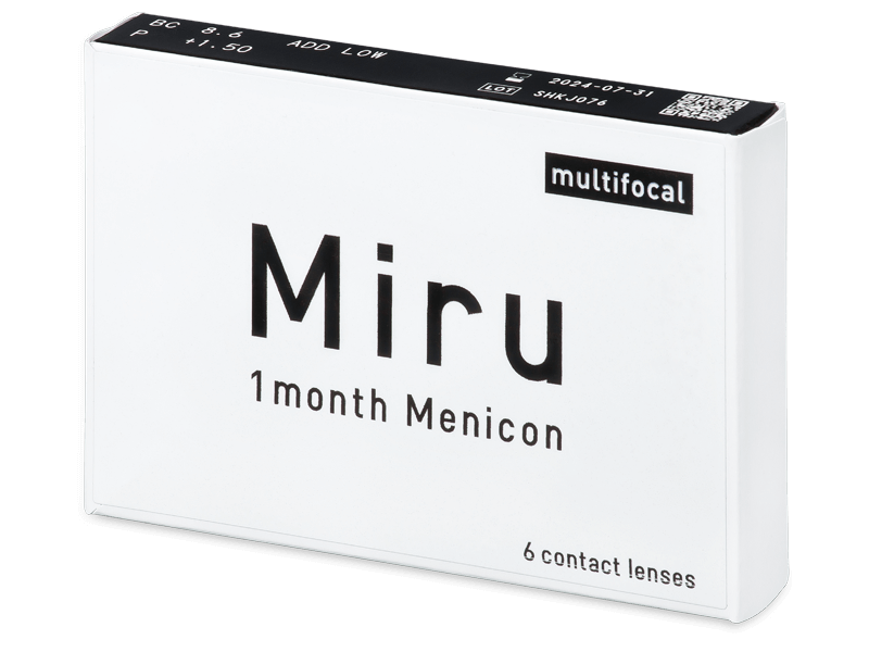 Miru 1 Month Menicon Multifocal (6 lenti) - Multifocal contact lenses