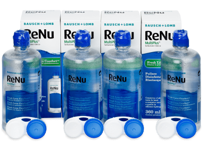 Soluzione ReNu MultiPlus 4 x 360 ml - Questo prodotto è disponibile anche in questo formato