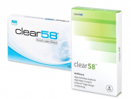 Clear 58 (6 lenti) Lenti a contatto - Clear 58 (6 lenti)