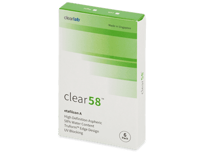 Clear 58 (6 lenti)