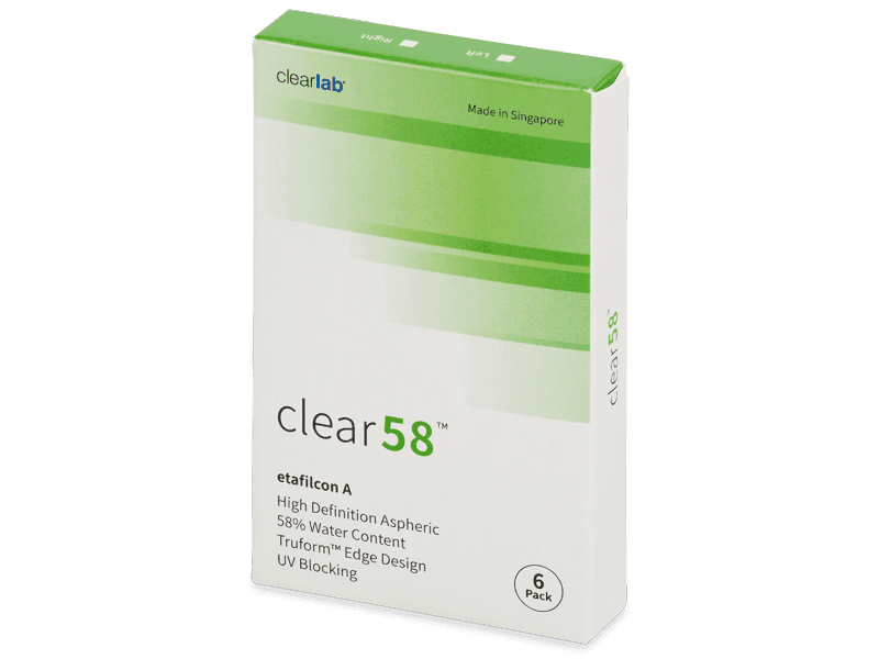 Clear 58 (6 lenti) - Bi-weekly contact lenses