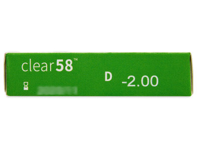 Clear 58 (6 lenti) - Attributes preview