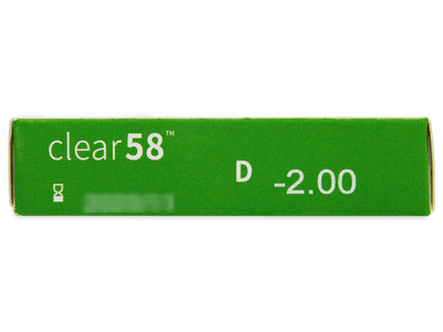 Clear 58 (6 lenti) - Attributes preview