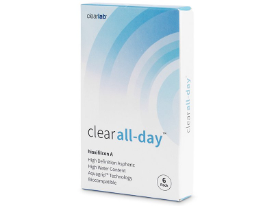 Clear All-Day (6 lenti) - Monthly contact lenses