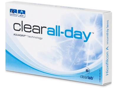 Clear All-Day (6 lenti) - Monthly contact lenses