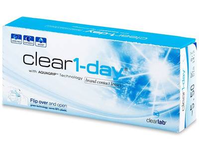 Clear 1-Day (30 lenti) - Daily contact lenses