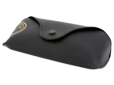 Occhiali da sole Ray-Ban Original Wayfarer RB2140 - 901/58 POL - Original leather case (illustration photo)