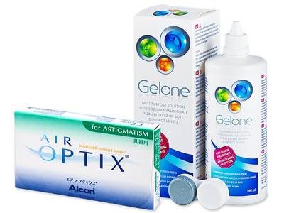 Air Optix for Astigmatism (6 lenti) + soluzione Gelone 360 ml - Previous design
