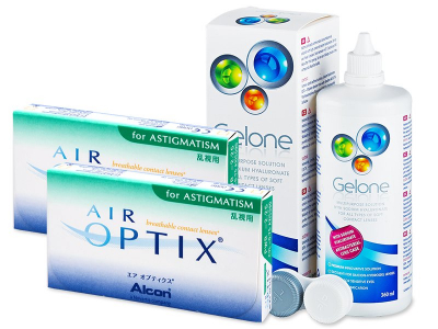 Air Optix for Astigmatism (2x3 lenti) + soluzioni Gelone 360ml - Previous design