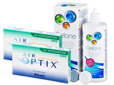 Air Optix for Astigmatism (2x3 lenti) + soluzione Gelone 360 ml - Previous design