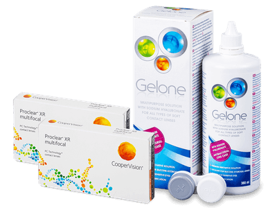 Proclear Multifocal XR (2x3 lenti) + soluzioni Gelone 360ml