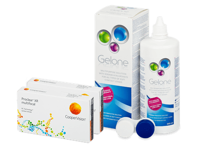 Proclear Multifocal XR (2x3 lenti) + soluzione Gelone 360 ml