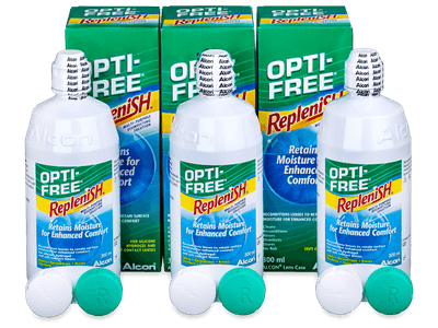 Soluzione OPTI-FREE RepleniSH 3 x 300ml - Economy 3-pack 