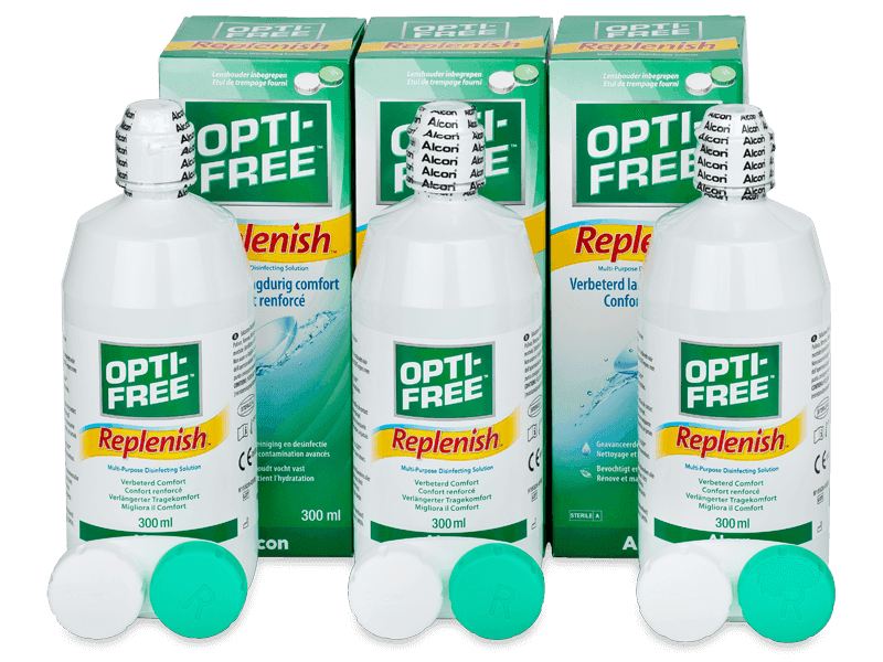 Soluzione OPTI-FREE RepleniSH 3x 300 ml - Economy 3-pack - solution