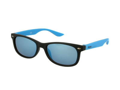 Kids sunglasses Alensa Sport Black Blue Mirror 
