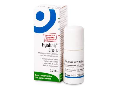 Gocce oculari Hyabak 0.15% - 10 ml  - Previous design