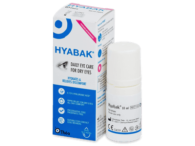 Gocce oculari Hyabak 0.15% - 10 ml - Previous design