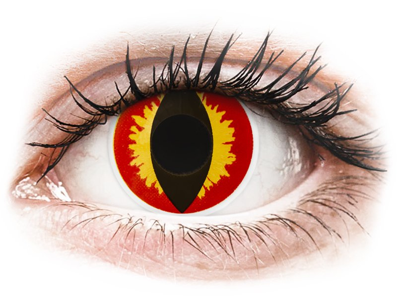ColourVUE Crazy Lens - Dragon Eyes - non correttive (2 lenti) - Coloured contact lenses