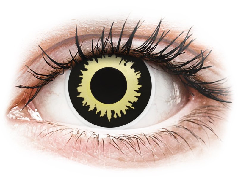 ColourVUE Crazy Lens - Eclipse - non correttive (2 lenti) - Coloured contact lenses