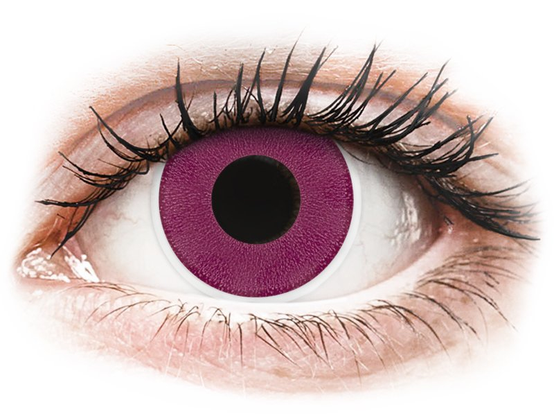 ColourVUE Crazy Lens - Purple - non correttive (2 lenti) - Coloured contact lenses