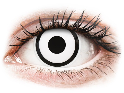 ColourVUE Crazy Lens - White Zombie - non correttive (2 lenti)