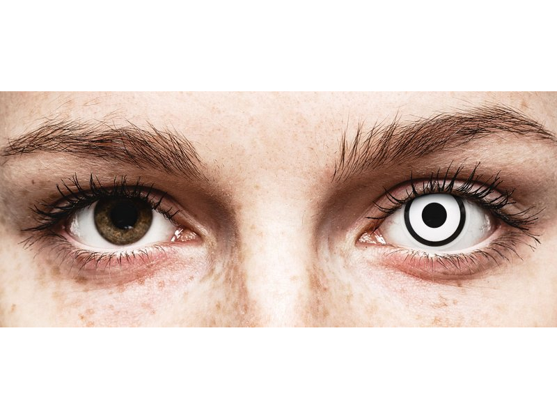 ColourVUE Crazy Lens - White Zombie - non correttive (2 lenti)