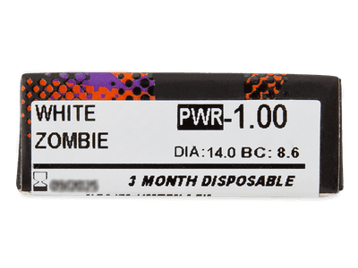 ColourVUE Crazy Lens - White Zombie - correttive (2 lenti) - Attributes preview