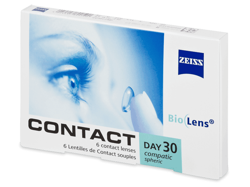 Carl Zeiss Contact Day 30 Compatic (6 lenti) - Monthly contact lenses