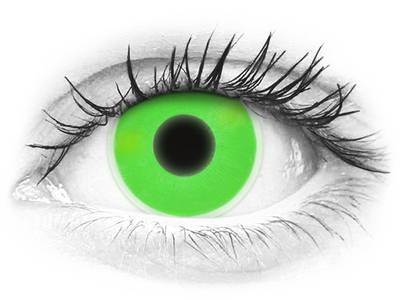 ColourVUE Crazy Glow Green - non correttive (2 lenti)