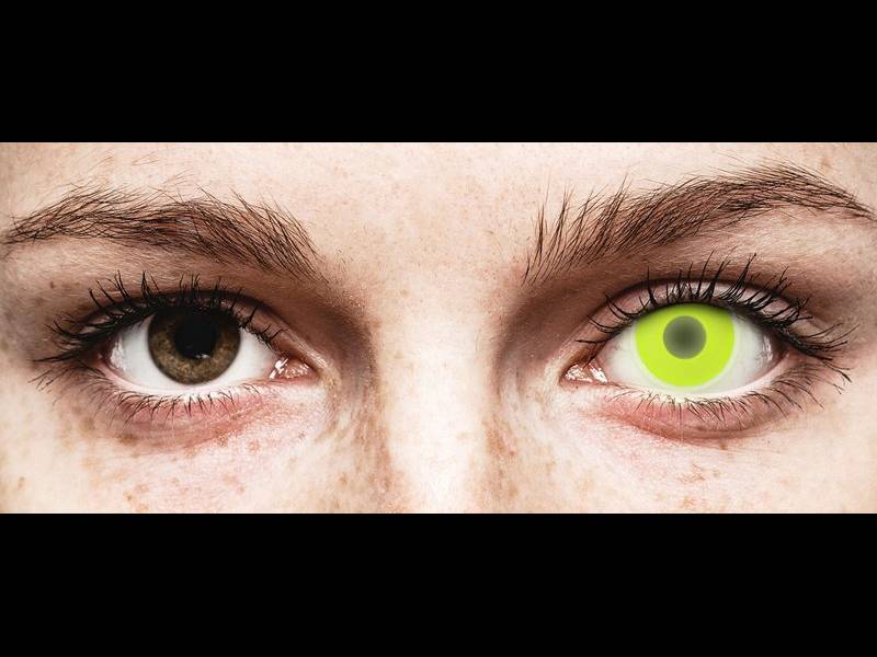 ColourVUE Crazy Glow Yellow - non correttive (2 lenti)