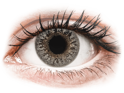 TopVue Color - Grey - correttive (2 lenti) - Coloured contact lenses