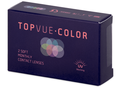 TopVue Color - Green - correttive (2 lenti) - Coloured contact lenses