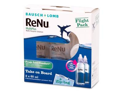 ReNu Multiplus flight pack 2 x 60 ml - Previous design