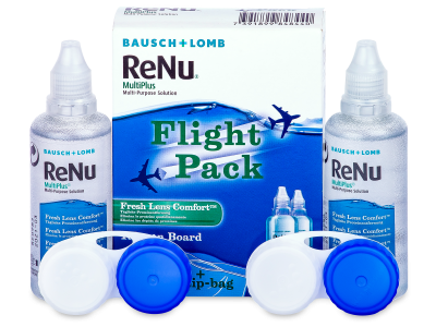 ReNu Multiplus flight pack 2 x 60 ml  - Cleaning solution