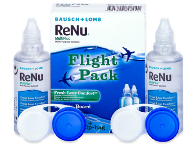 ReNu Multiplus flight pack 2 x 60 ml - Cleaning solution